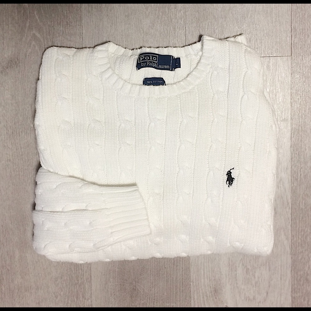 White Polo Ralph Lauren Sweater